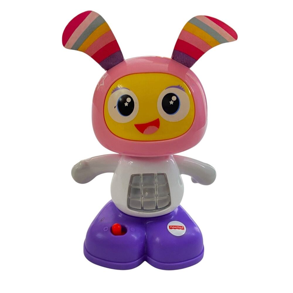 Fisher-Price Bright Beats Juniors BeatBelle Mini Light-Up Musical Toy Pink DYM11